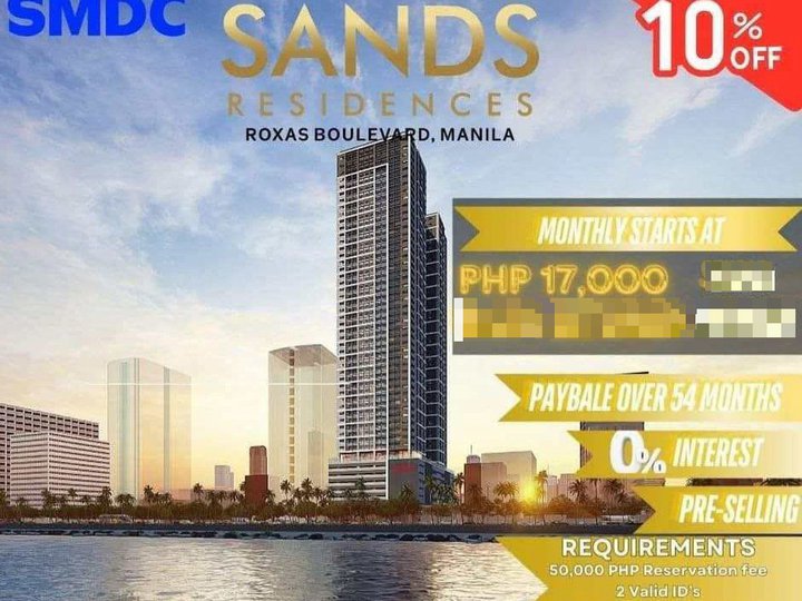 Newly Launched Condo right in front of Manila Bay City