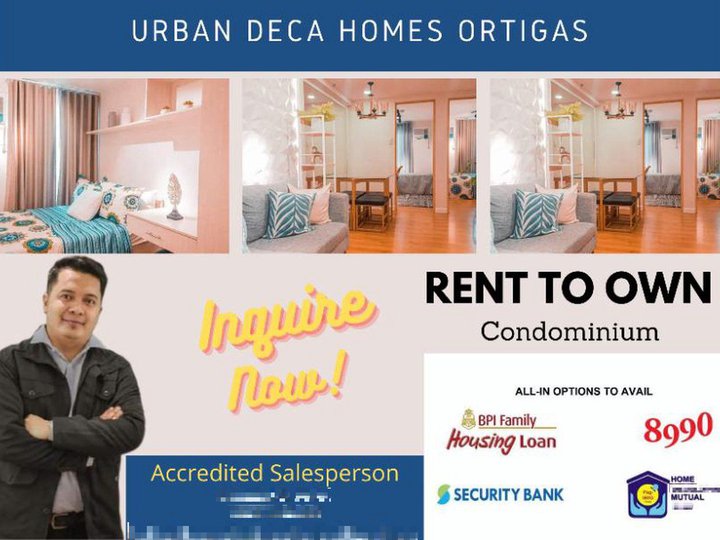 AFFORDABLE RENT TO OWN CONDO UNITS IN ORTIGAS