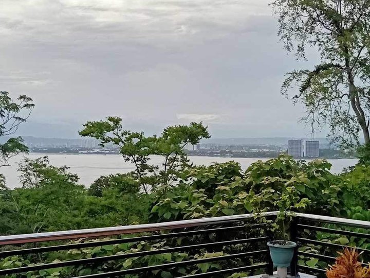 House with a Panoramic View of the Sea For Sale in Samal Island
