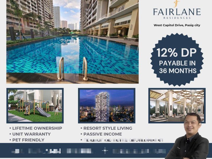 For sale Fairlane Residences 2 Bedroom Ready for Occupancy condo for sale in Pasig City