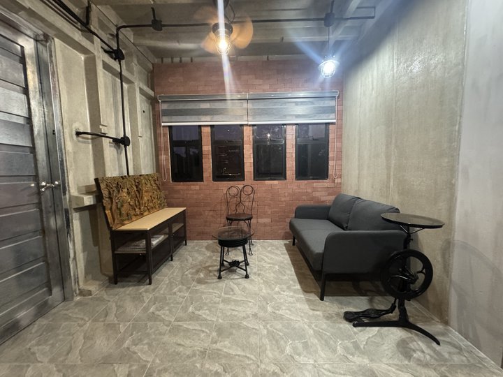 Industrial condo man-cave for rent.