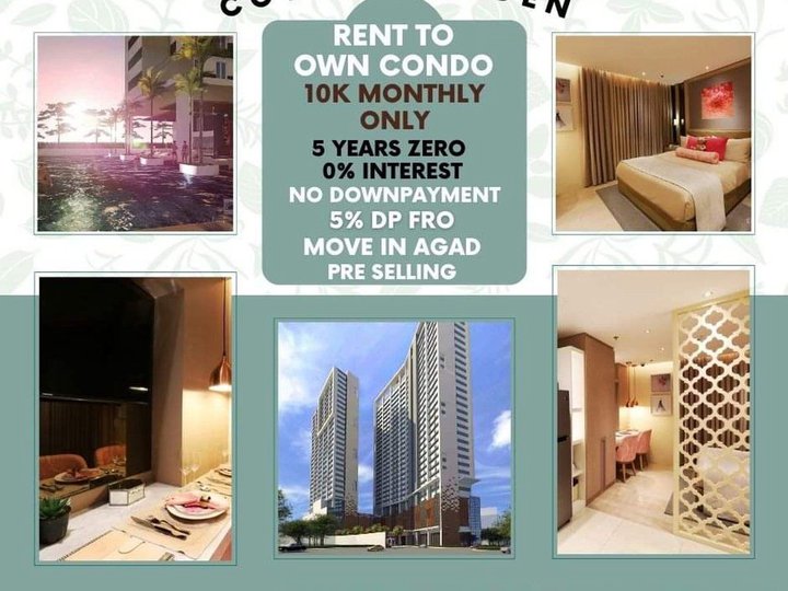Studio 9K Monthly 1BR MANILA Condo RFO RENT TO OWN MOVEIN COVENT TAFT