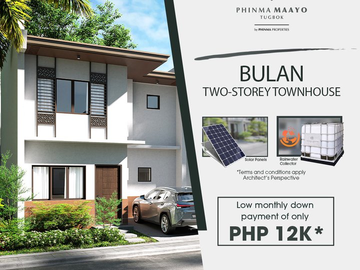 3-bedroom Townhouse For Sale in Phinma Maayo Tugbok Davao City