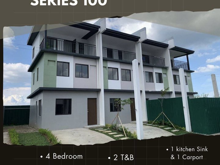 4-bedroom Townhouse For Sale in Nuvali Santa Rosa Laguna