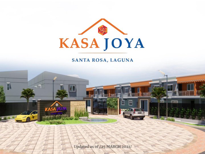 Affordable Pre-selling Townhouse in Sta. Rosa Laguna