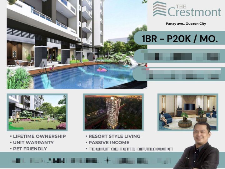 The Crestmont 3 Bedroom End Unit Ready for Occupancy and Pre-selling condo in Quezon City