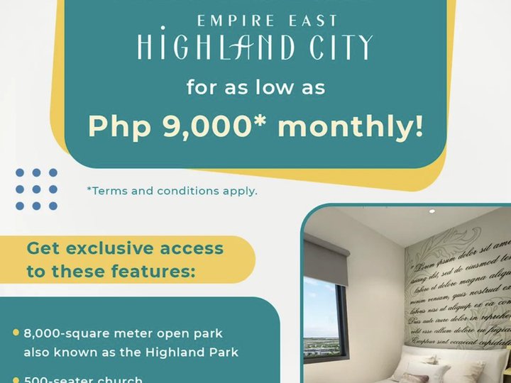 9,000 MONTHLY | NO DOWNPAYMENT | RENT TO OWN| 0% INTEREST