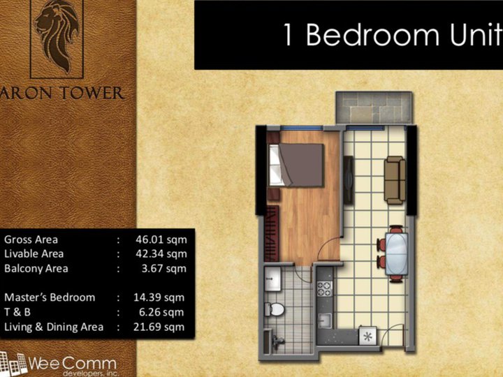 1 bedroom for Sale in San Juan Metro Manila