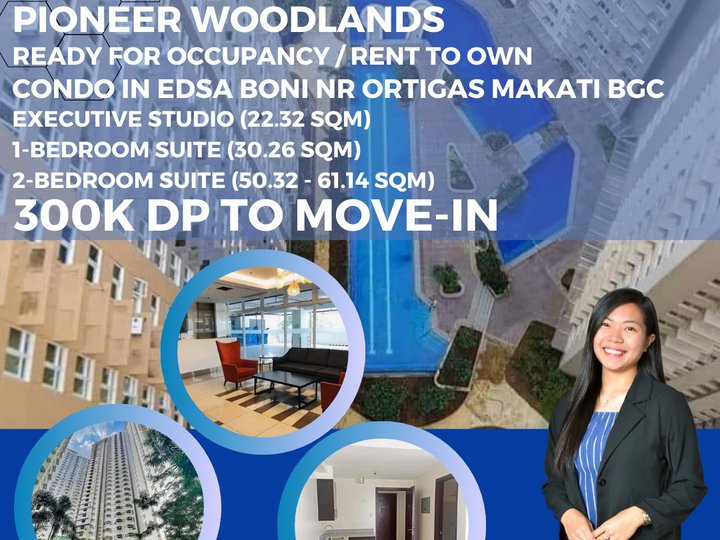 Rent to Own Condo for Sale Studio Unit in Mandaluyong Metro Manila