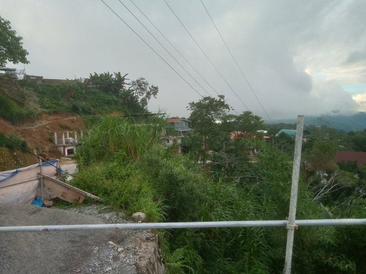 300sqm lot Good for residential and commercial along main road in Sablan, Benguet, with great view