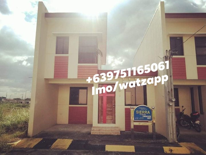 Complete Finish Townhouse in Pagibig and Bank Financing