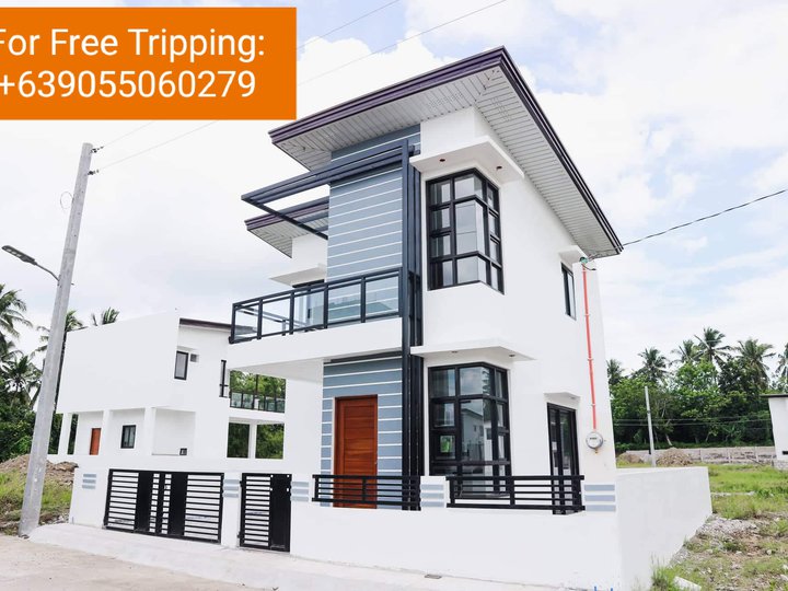 Affordable Modern Single Detached House with Gate and Fence + Freebies