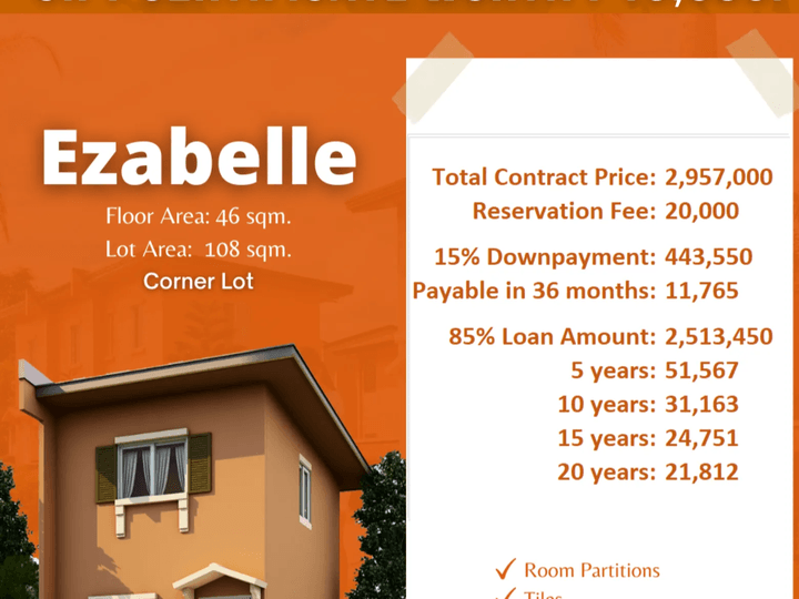 Ezabelle Corner Lot