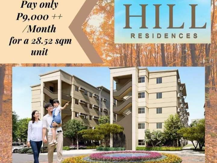SMDC HILL RESIDENCES 9k/MONTHLY