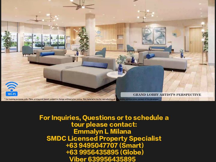 CALM RESIDENCES by SMDC Located in Sta. Rosa Laguna Calm Residenc