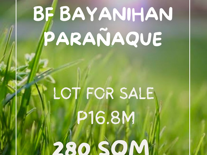 Lot for sale bf bayanihan