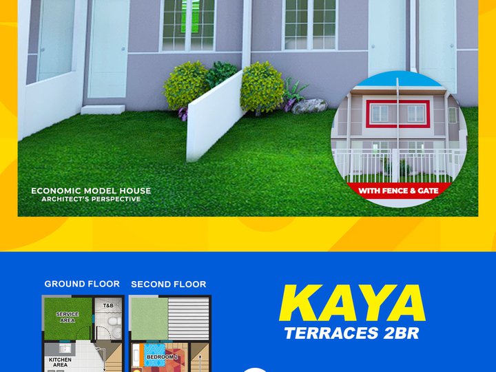 NO DOWN PAYMENT KAYA TERRACES UNITS FOR SALE IN MABALACAT CITY PAMP.