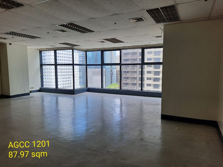 Office Space -87.97sq.m For Rent in Ortigas Pasig