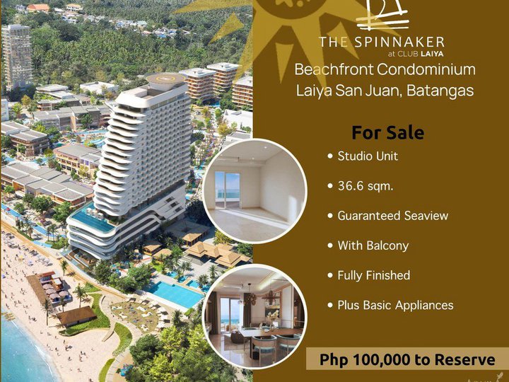 Beachfront Condominiums in San Juan Batangas studio type [Condo 🏙️] (June 2023) in San Juan