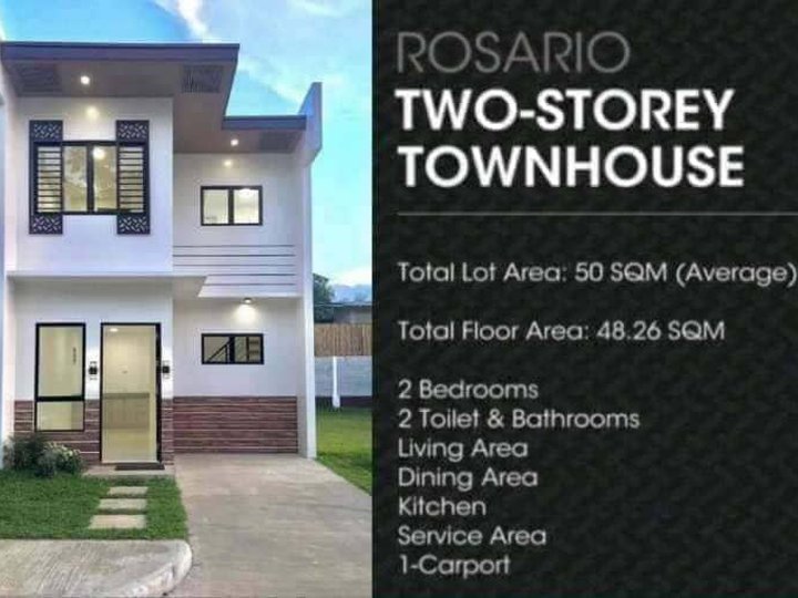 Rosario Townhouse 2 bedrooms