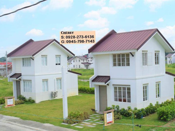 2BR HOUSE & LOT NA UP TO 12 MONTHS DPAMBER MODEL