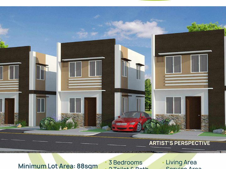 Underconstruction 3 bedroom, Single Attached House in Lipa Batangas