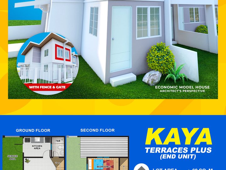 NO DOWN PAYMENT KAYA TERRACES UNITS FOR SALE IN MABALACAT CITY PAMP.