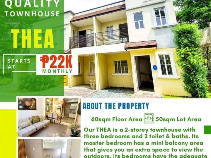 Townhouse 3 Bedroom 2 Bathroom 1 Car Garage For Sale in Imus Cavite