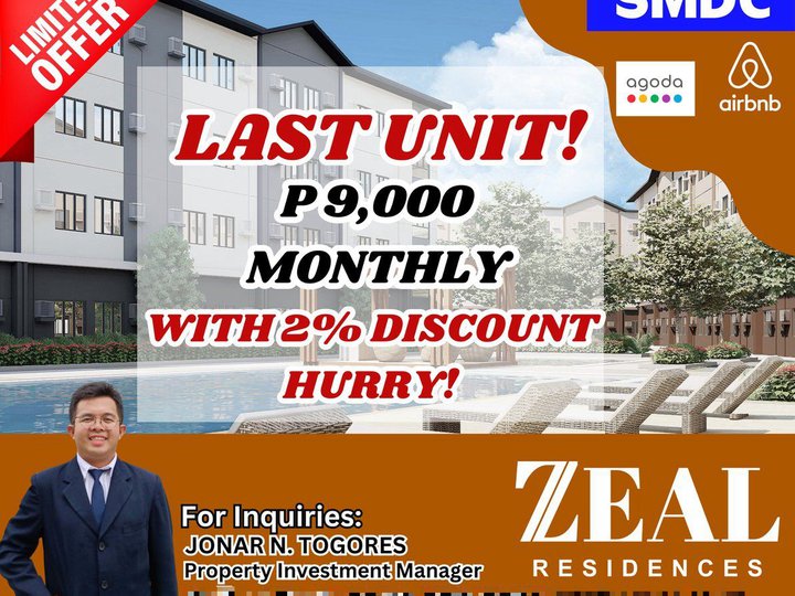 23.81sqm Studio Condotel For Sale in General Trias Cavite