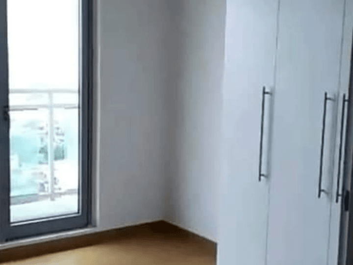 Condo for rent Bare unit 1 bedroom with balcony, water heater, bedet, and cabinet