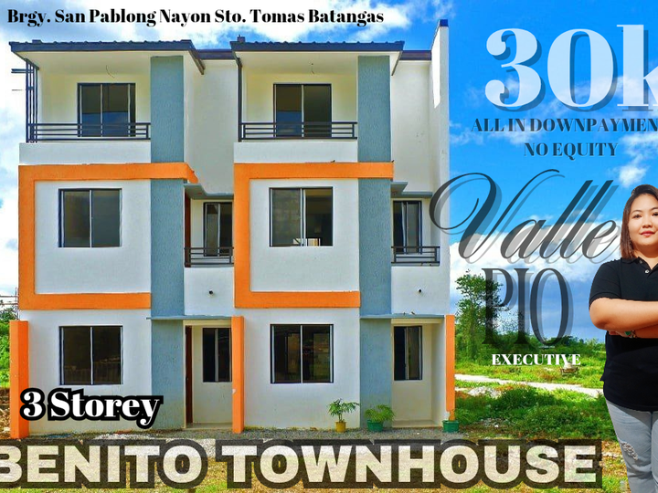 Ready for Occupancy 2 bedroom Town house For sale in Brgy San Pablong Nayon Stop. Tomas Batangas