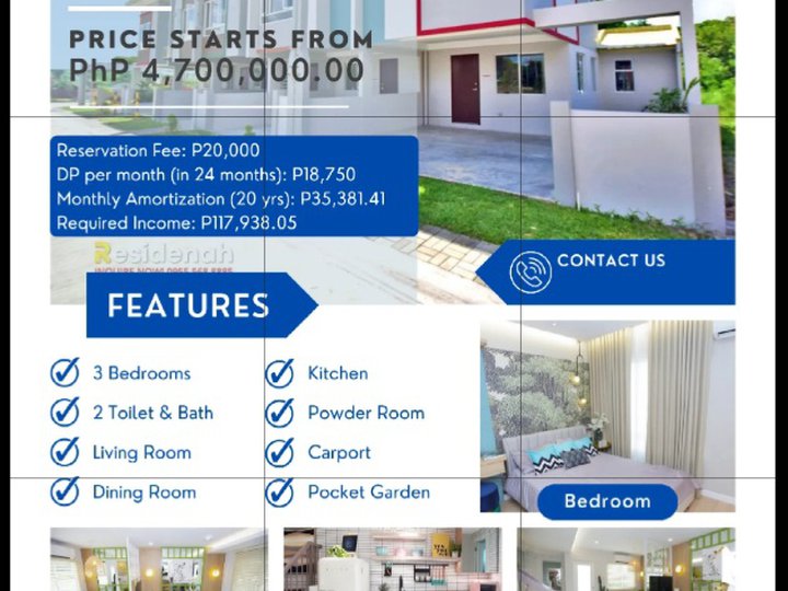 Affordable 3-bedroom townhouse in Imus w/ Garage and Complete Turnover