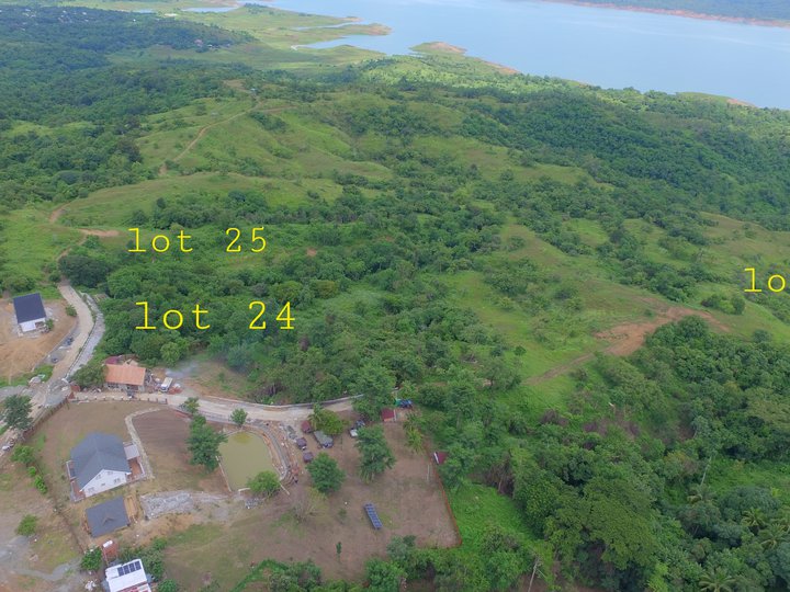 Overlooking pantabangan dam 8 hectares 3 tct titles.road frontage