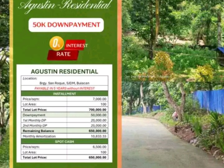 Titled Lot for sale in San Jose Del Monte Bulacan