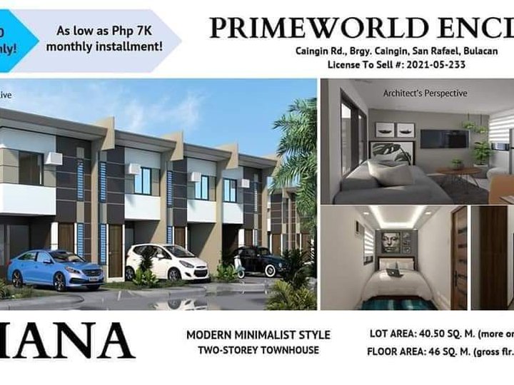 Affordable Town House in Bulacan near bypass