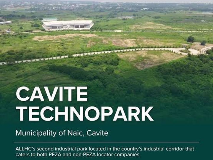 Industrial Lot For Sale in Naic Cavite Technopark PEZA near Cavitex Calax