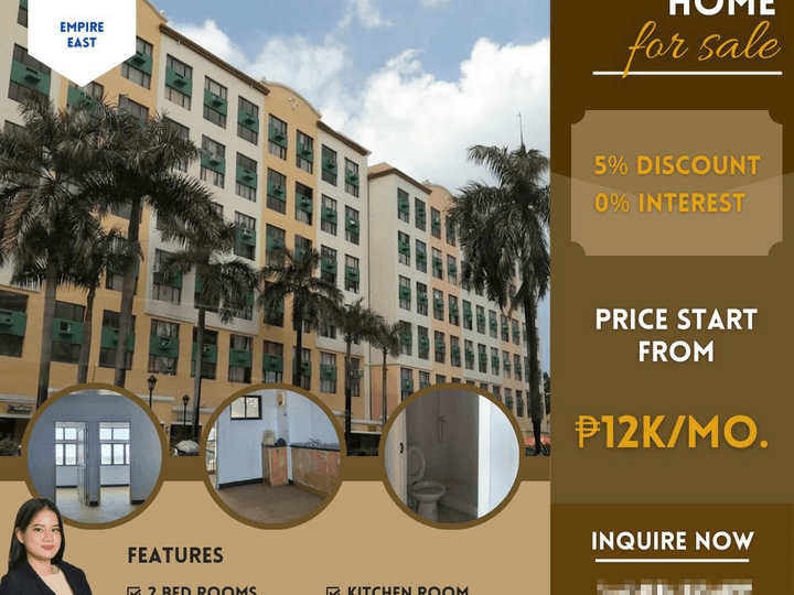 30.00 sqm 1-bedroom Condo For Sale in Pasig Metro Manila