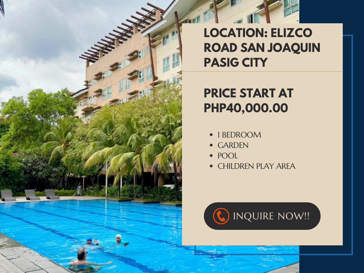 RFO Rent to Own Condo 2BR 37.82 sqm The Rochester Garden Near BGC