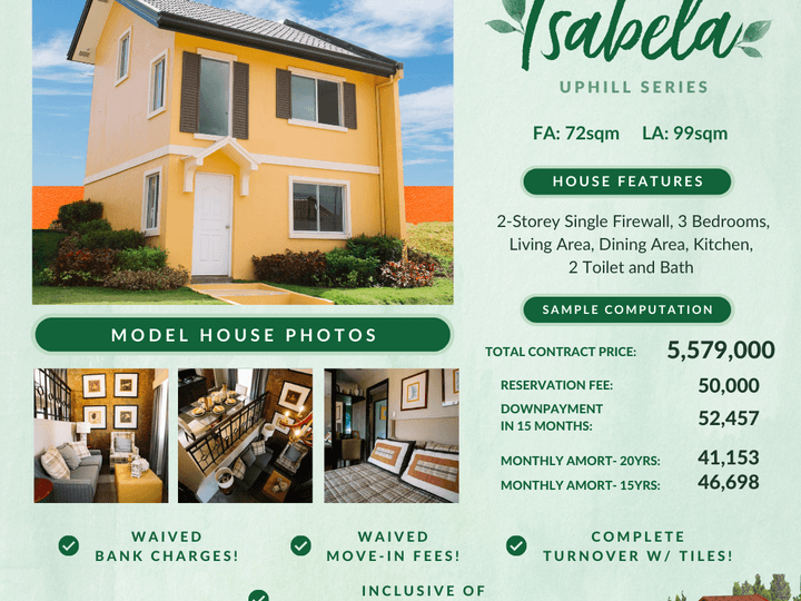 Camella House and lot for sale [House and Lot 🏘️] (December 2021) in