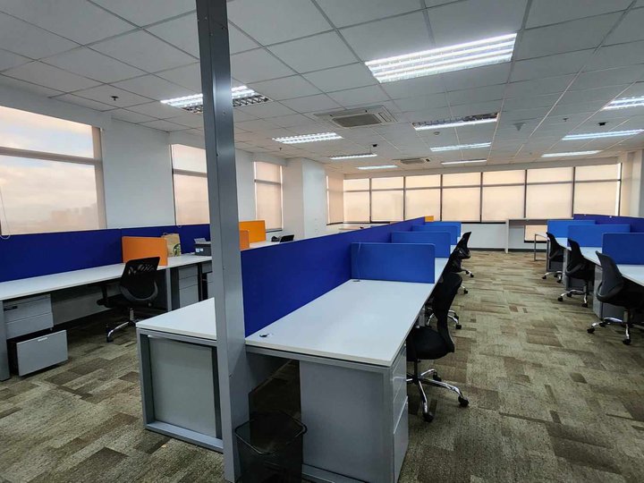 For Rent Lease Semi Furnished Office Space in Ortigas Center Pasig