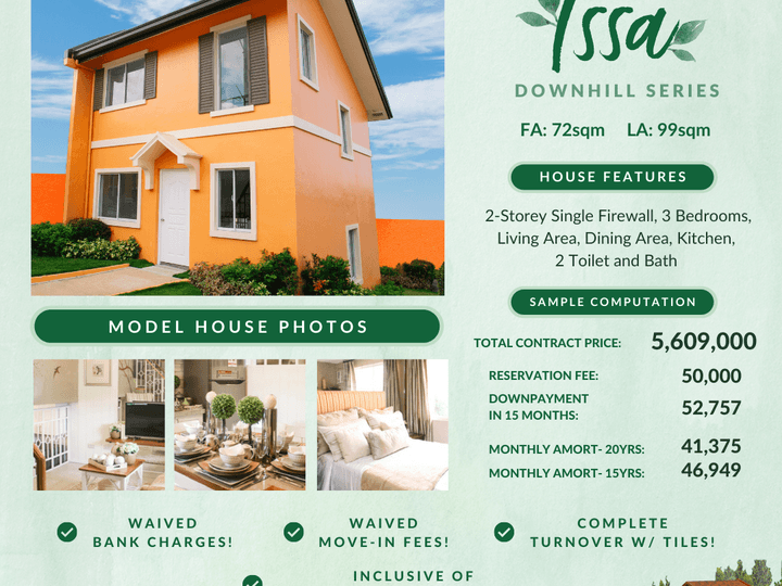 Camella House and lot for sale [House and Lot 🏘️] (December 2021) in