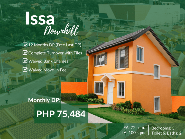 House and Lot Near Tagaytay 3-bedrooms (Issa Downhill)