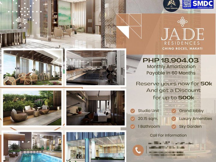 SMDC Jade Residences Studio Unit