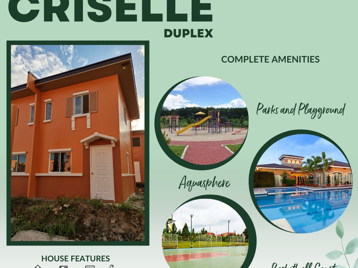 AFFORDABLE 2-BR HOUSE AND LOT FOR SALE IN CALAMBA, LAGUNA-CRISELLE