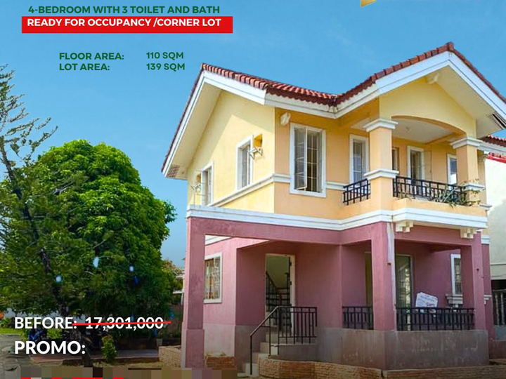 430K Move-In Agad!! Grande Model House with Car parking area FOR SALE in Lapu-lapu City,Cebu