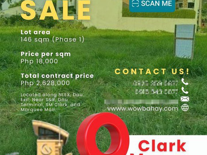 146 sqm Residential Lot For Sale in Mabalacat Pampanga