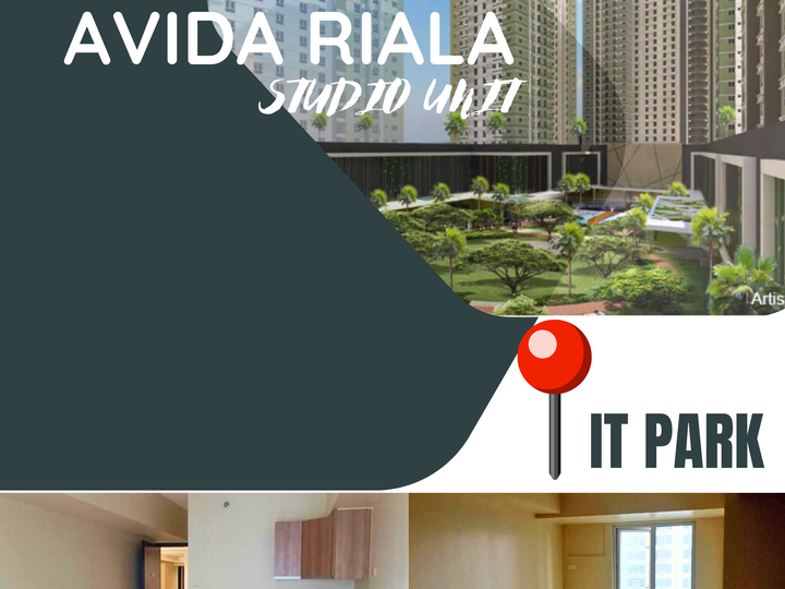 Studio Unit For Sale at Avida Towers Riala, Apas, Cebu City, Cebu