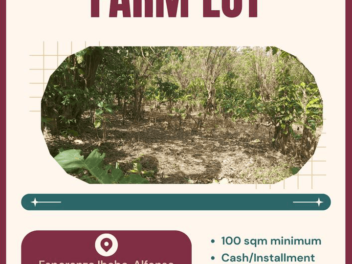 100 sqm Residential Farm For Sale in Alfonso Cavite