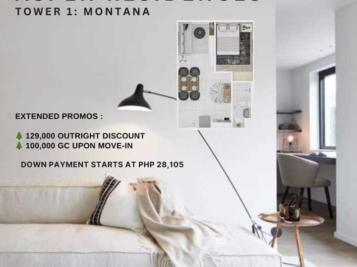 30.36 sqm 1-bedroom Condo For Sale in San Jose del Monte Bulacan