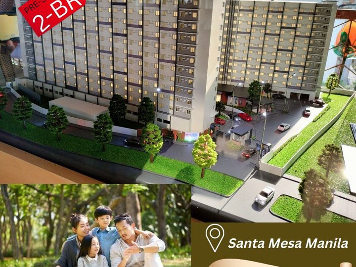 Pre-Selling 2 Bedrooms In Santa Mesa Manila near PUP